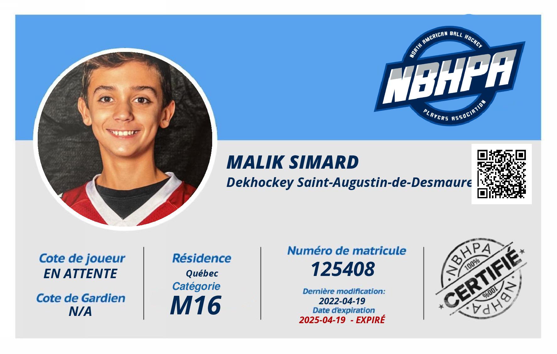 Malik Simard