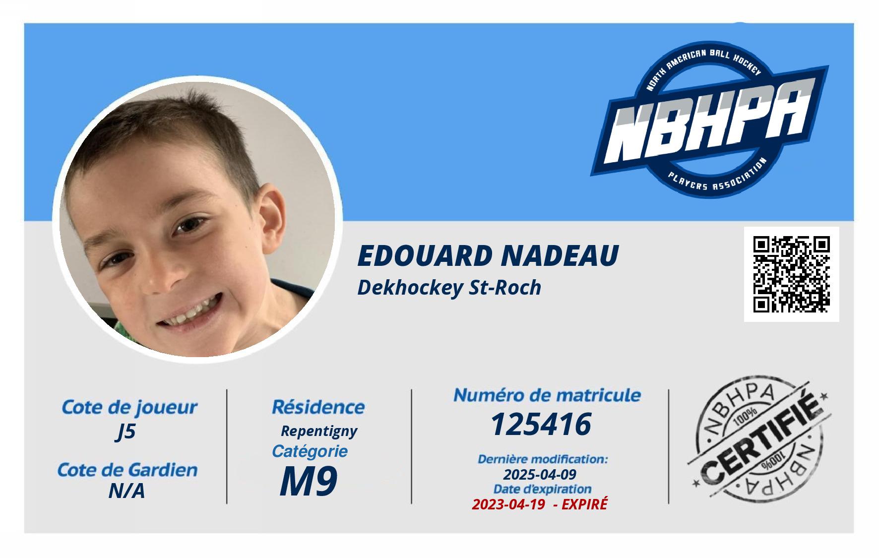 Edouard Nadeau