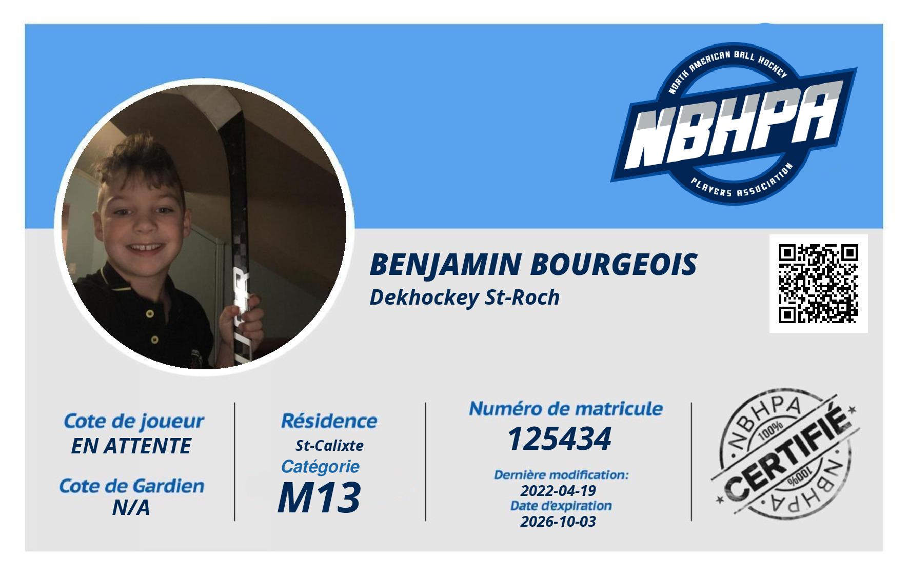 Benjamin Bourgeois