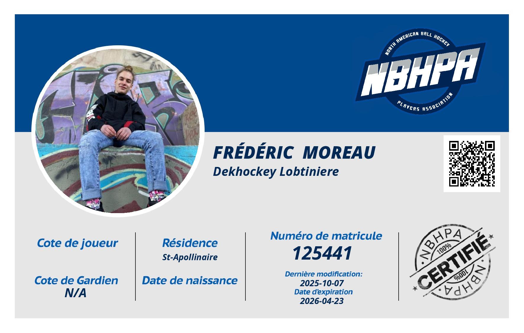 Frédéric  Moreau