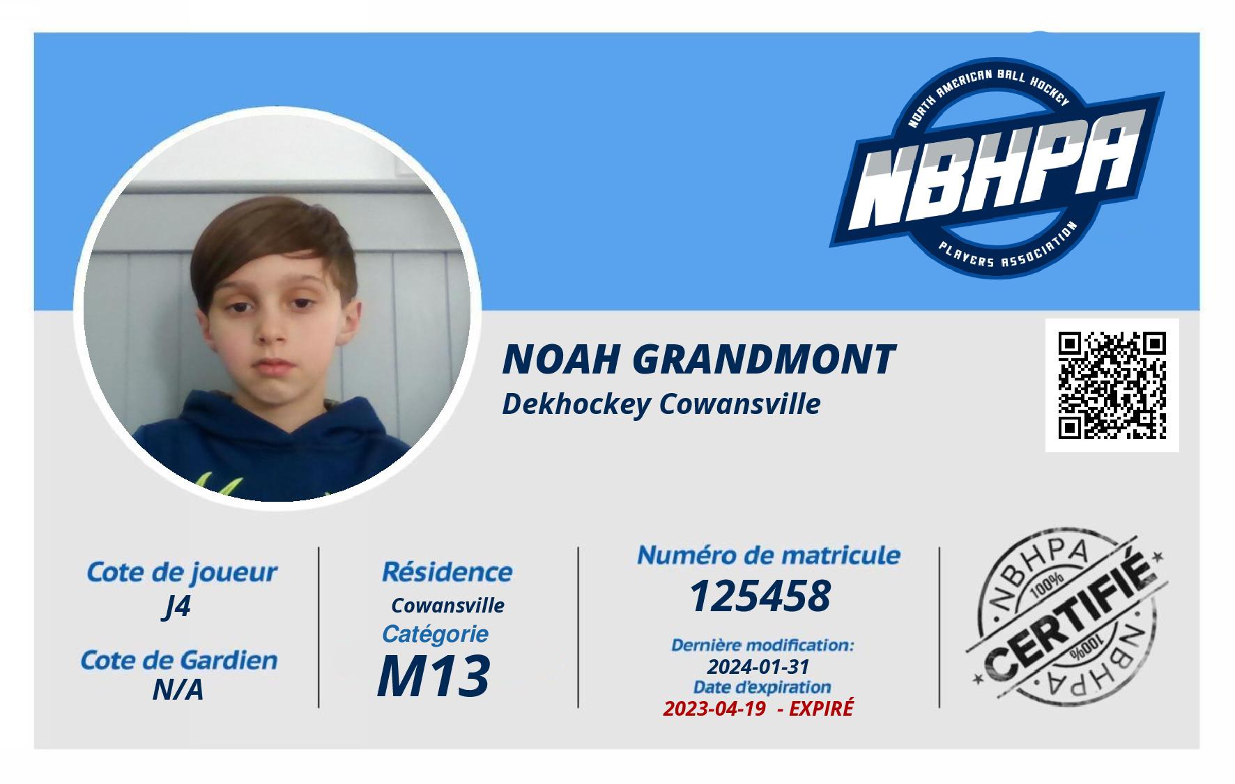 Noah Grandmont