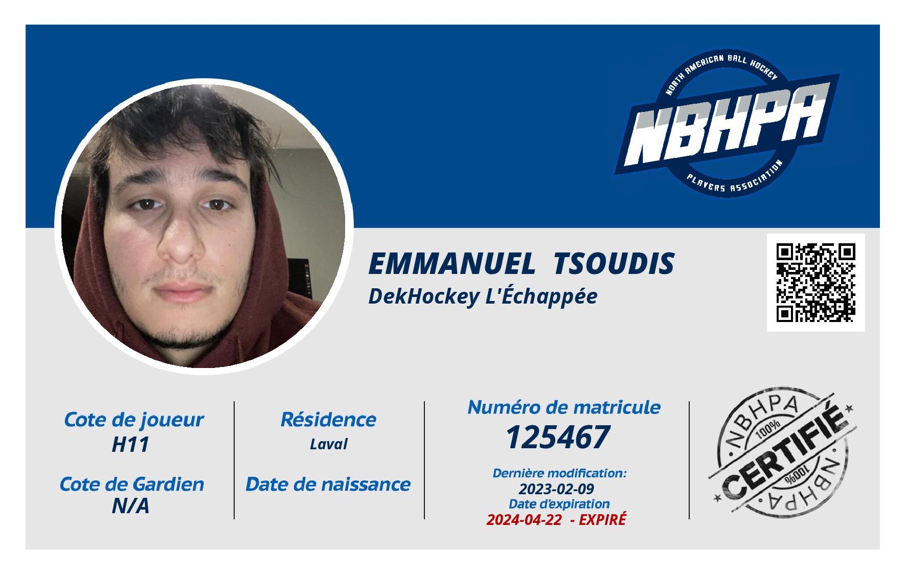 Emmanuel  Tsoudis