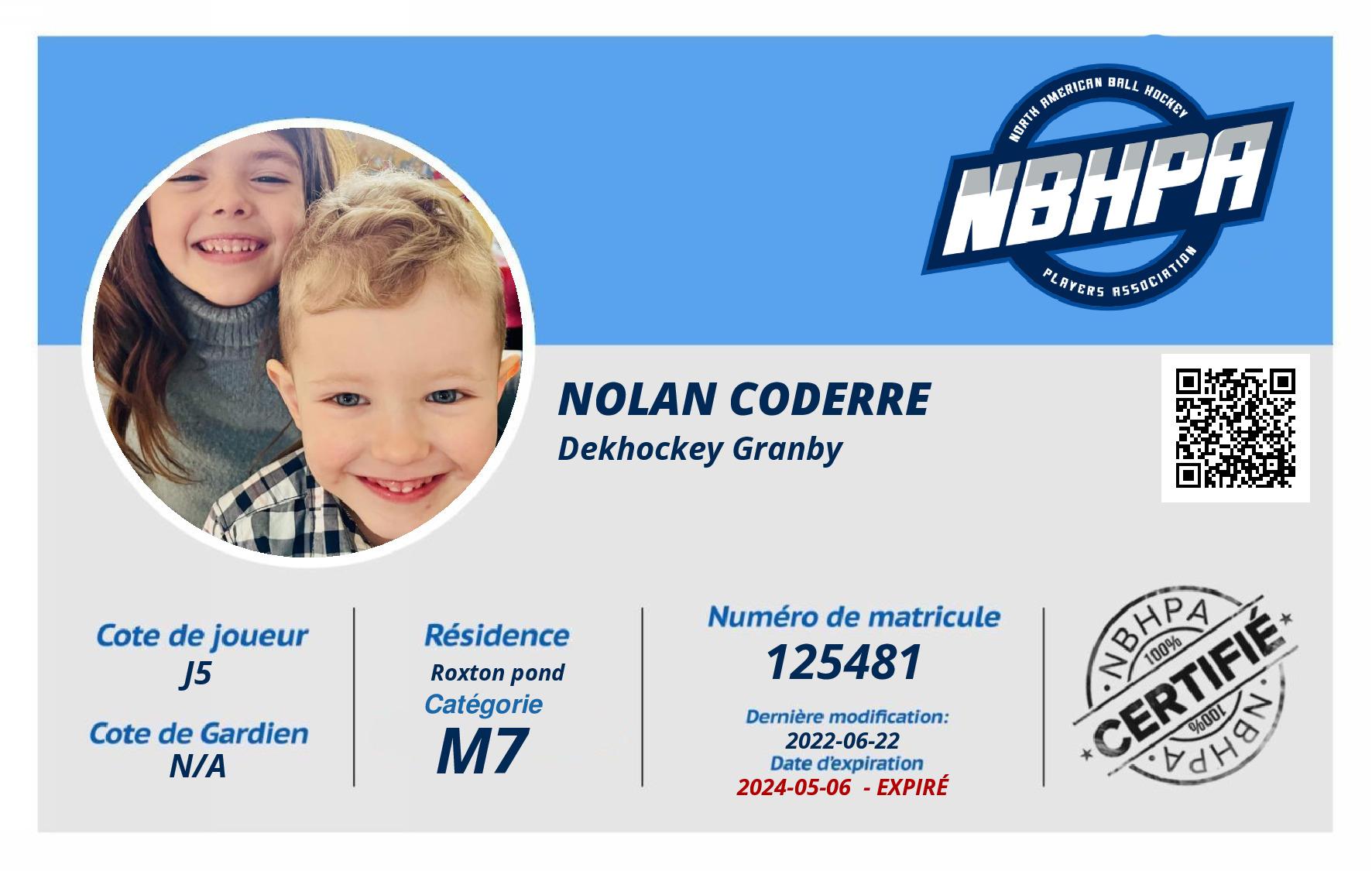 Nolan Coderre