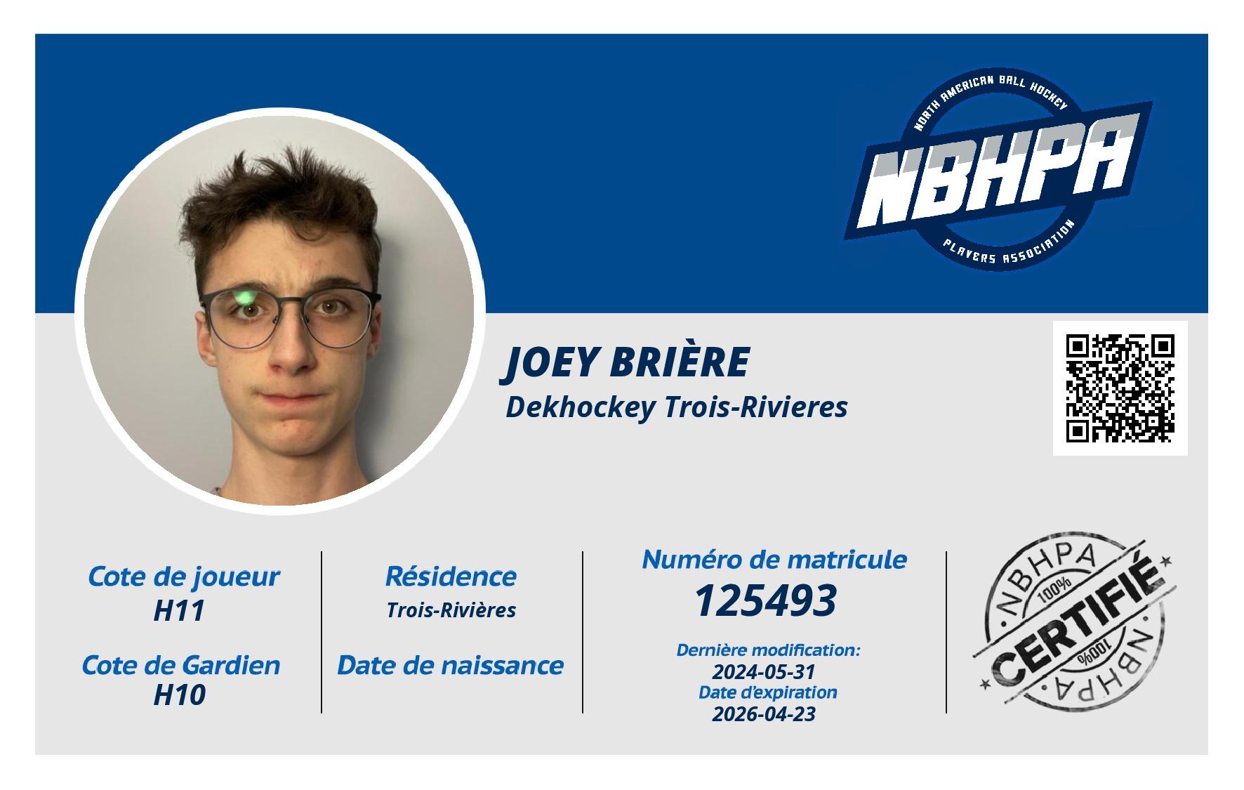 Joey Brière