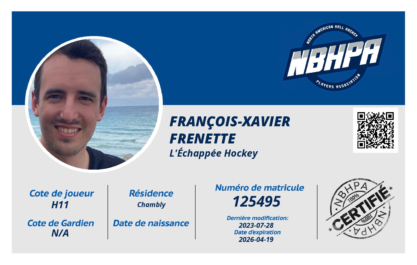 François-Xavier Frenette