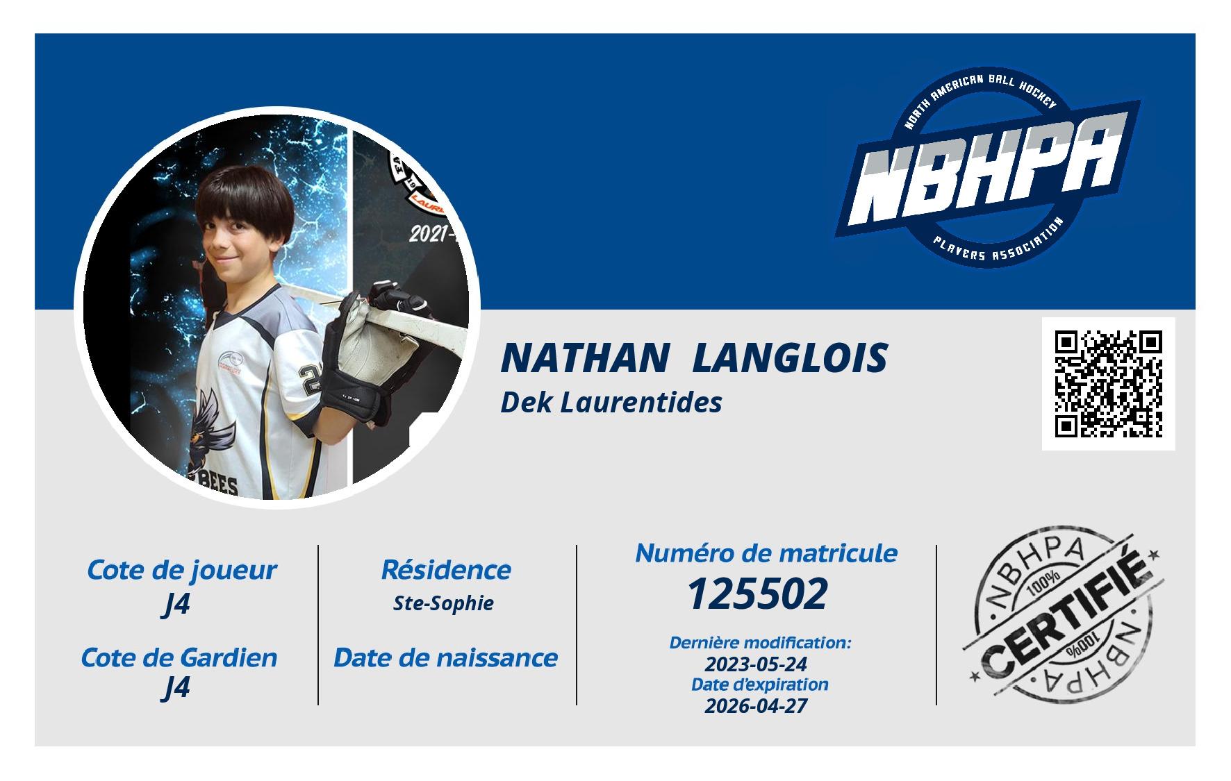Nathan  Langlois 