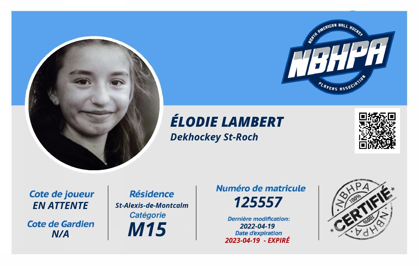 Élodie Lambert