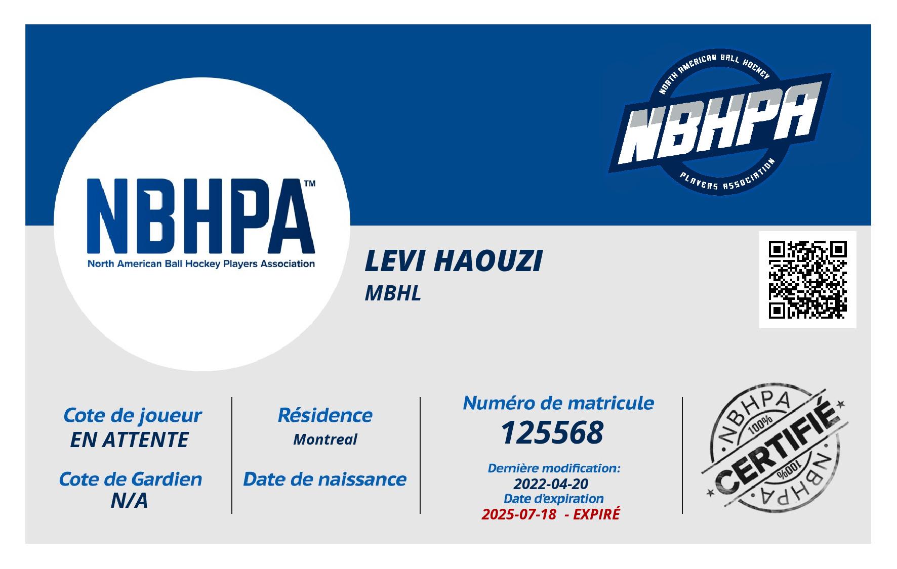Levi Haouzi