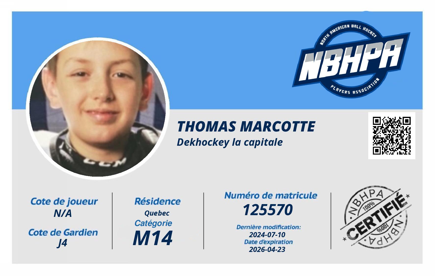 Thomas Marcotte 