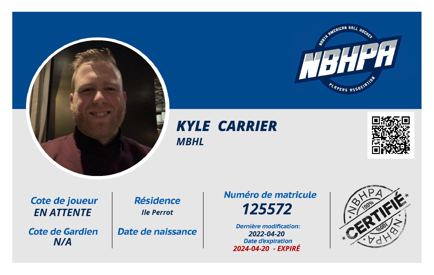 Kyle  Carrier