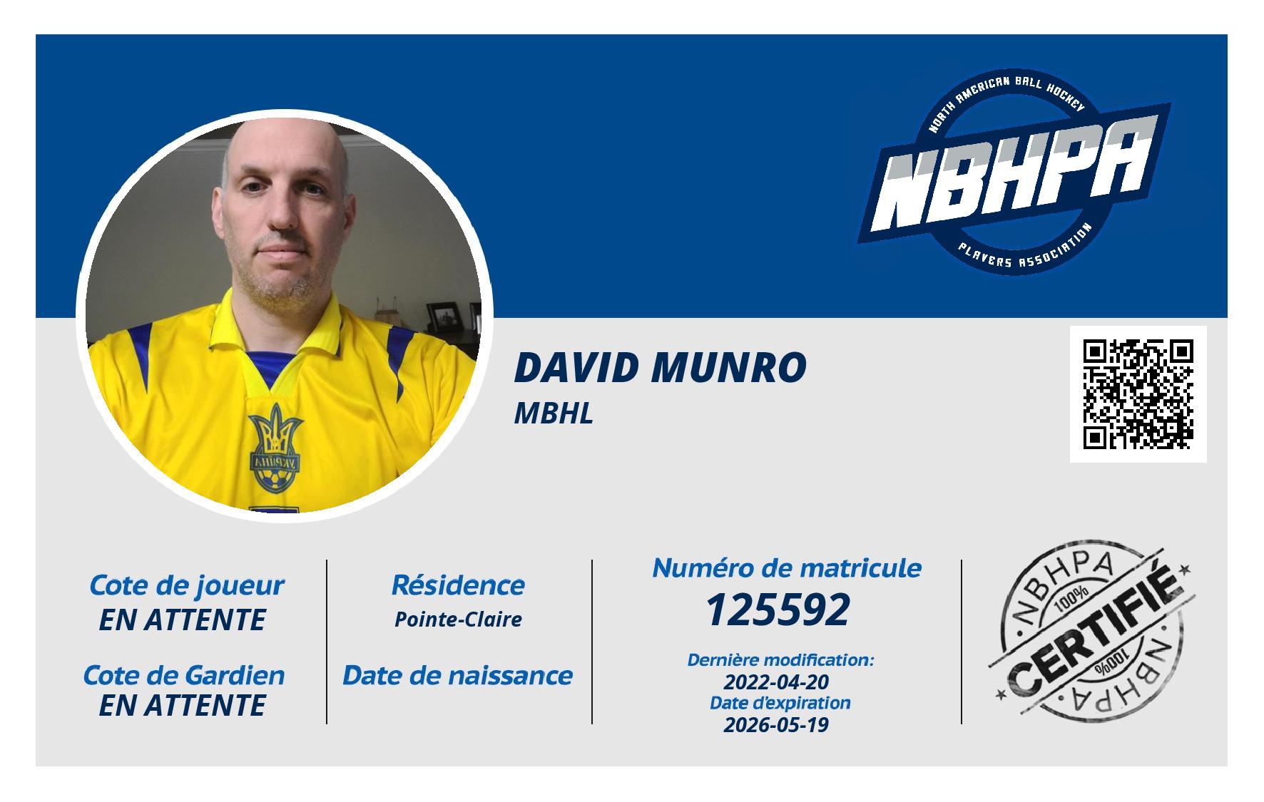 David Munro