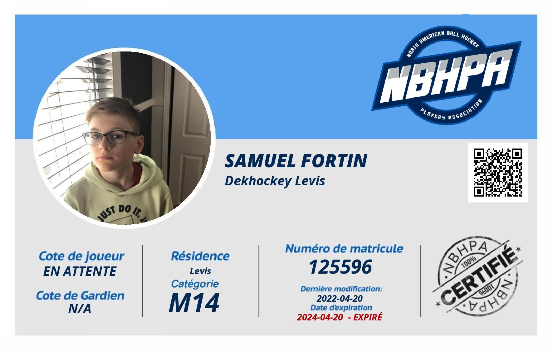 Samuel Fortin