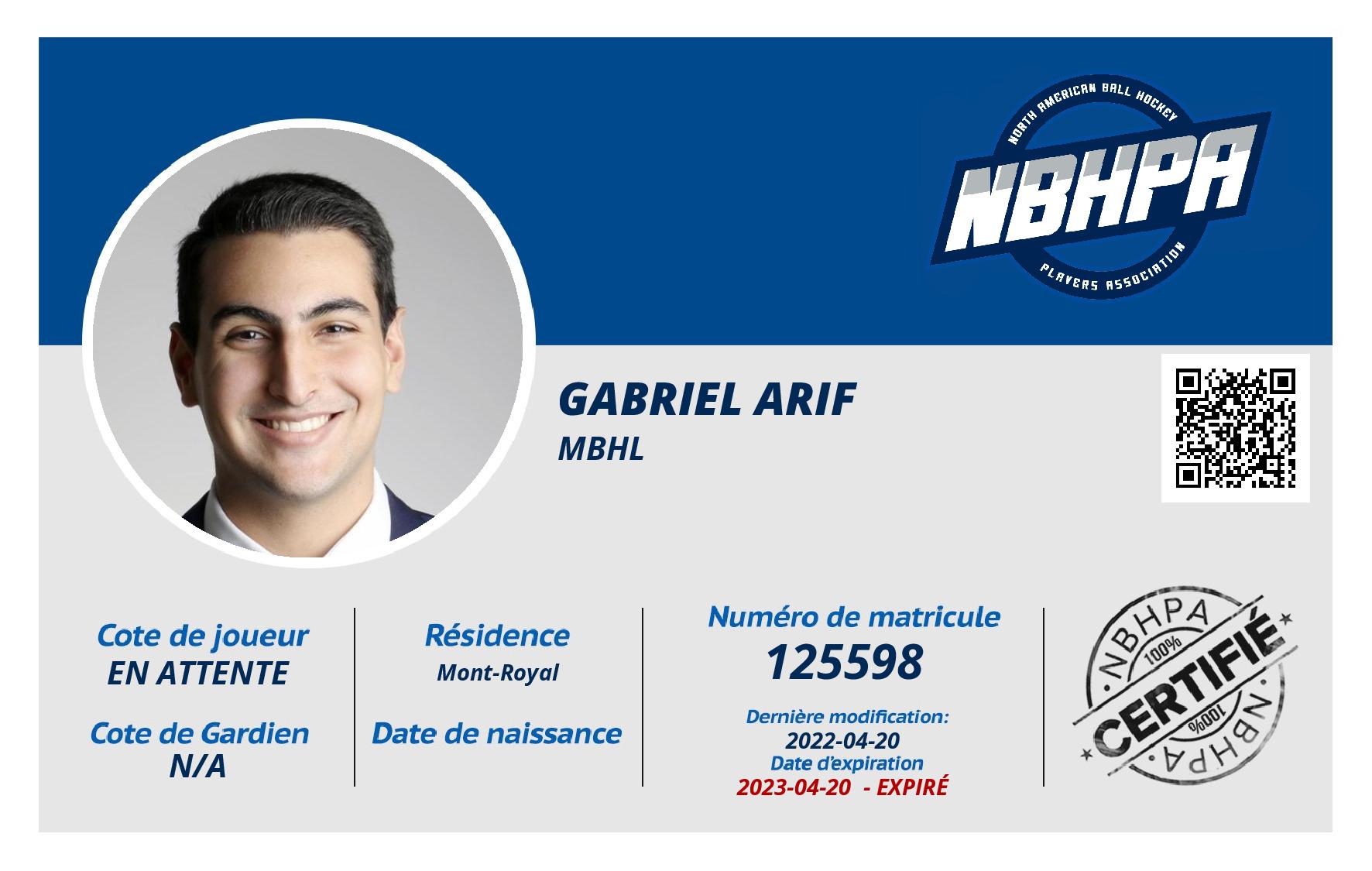 Gabriel Arif