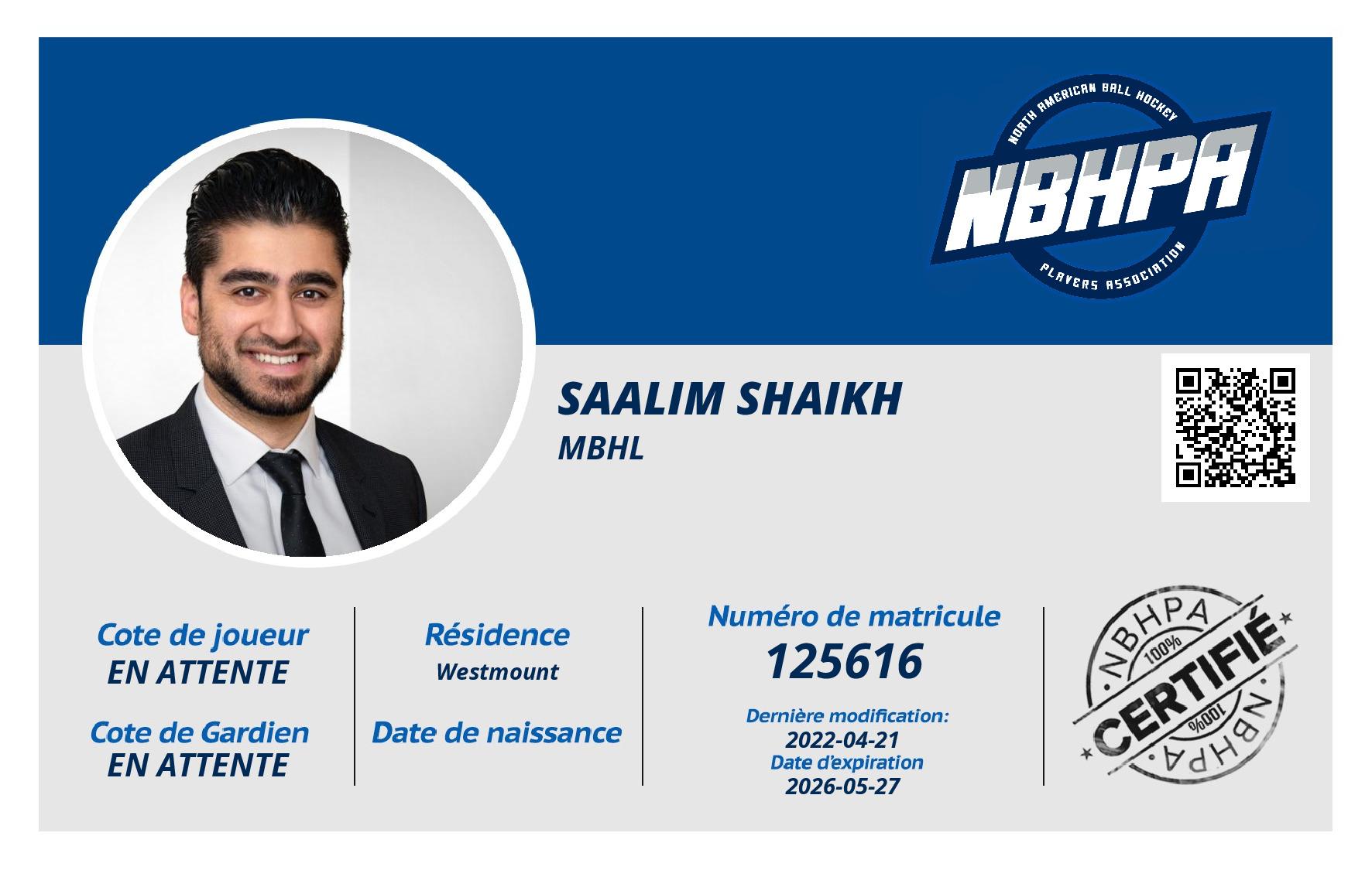 Saalim Shaikh