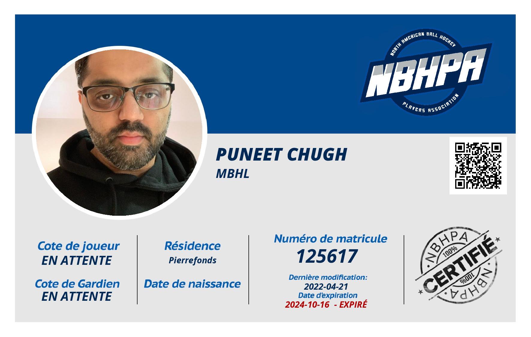 Puneet Chugh