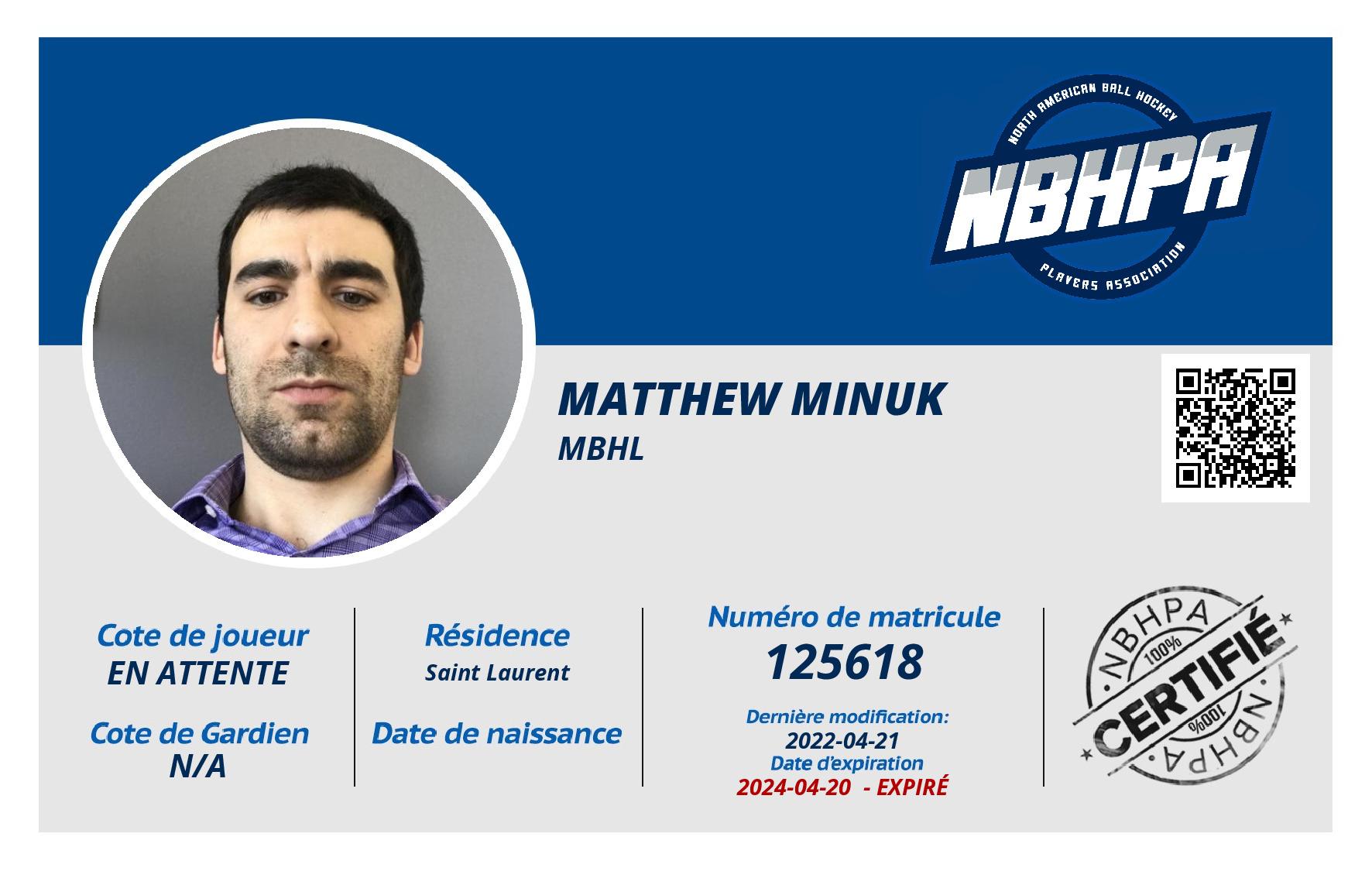 Matthew Minuk