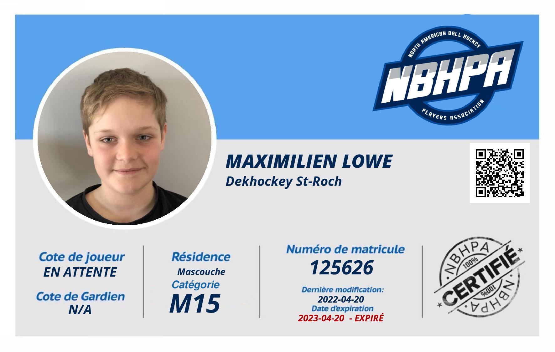 Maximilien Lowe
