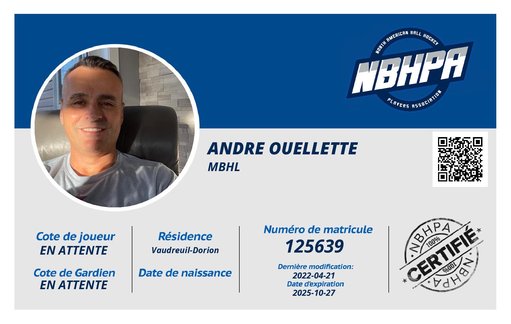 Andre Ouellette