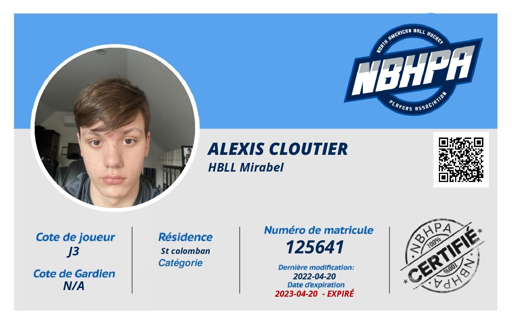 Alexis Cloutier