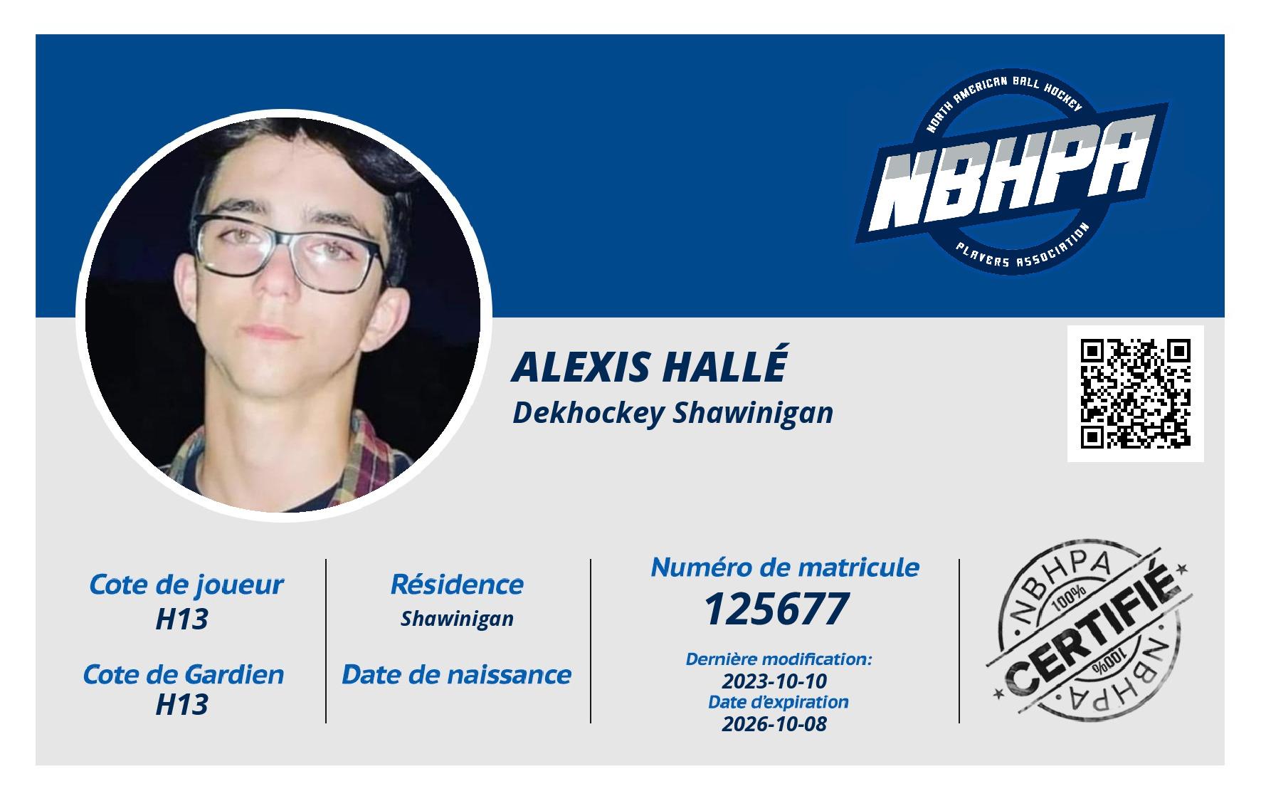 Alexis Hallé