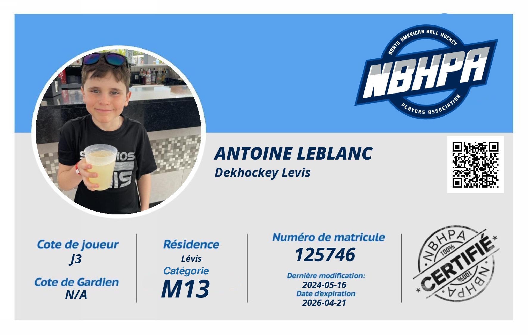 Antoine Leblanc 