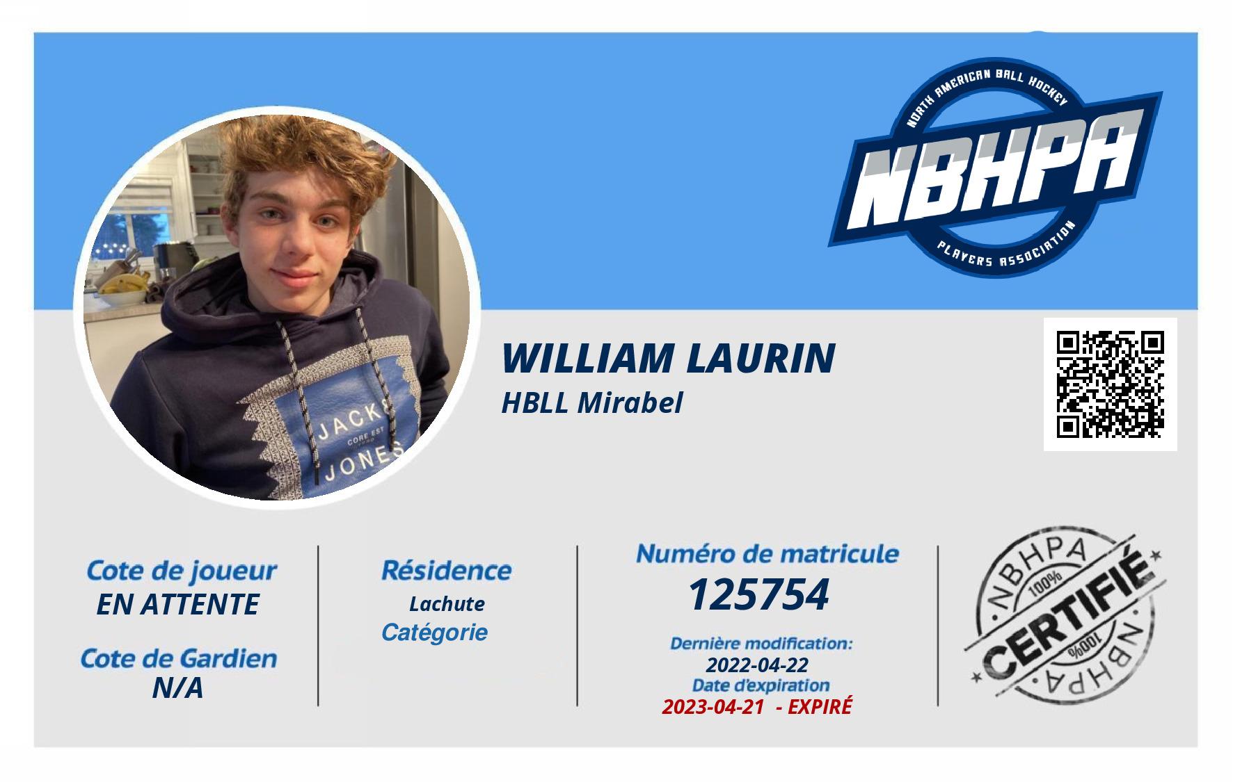 William Laurin 