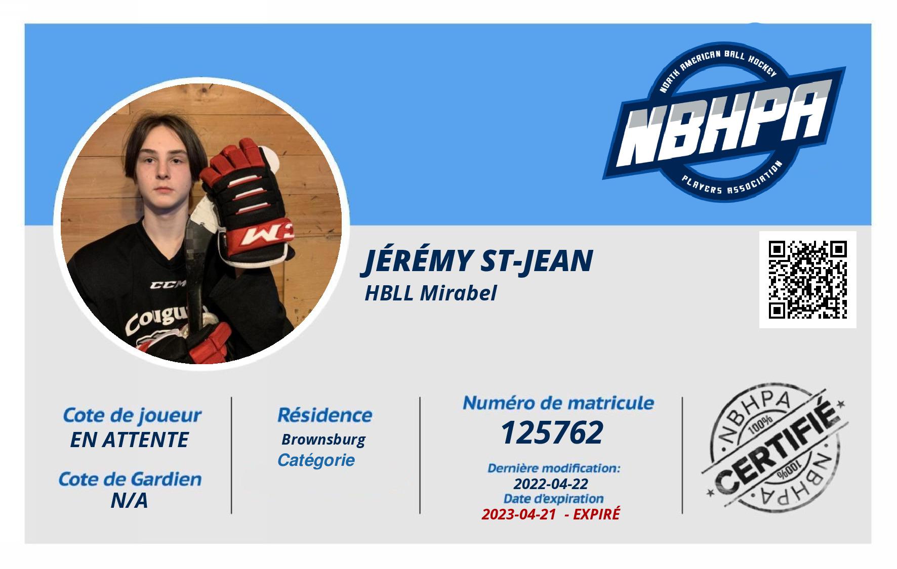 Jérémy St-jean