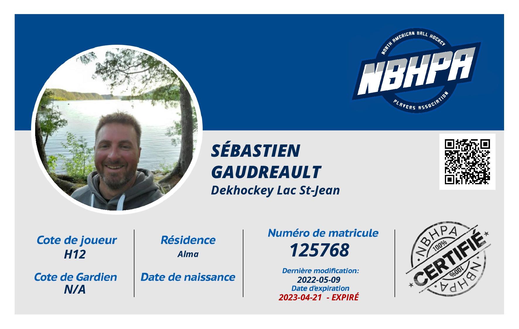 Sébastien  Gaudreault 