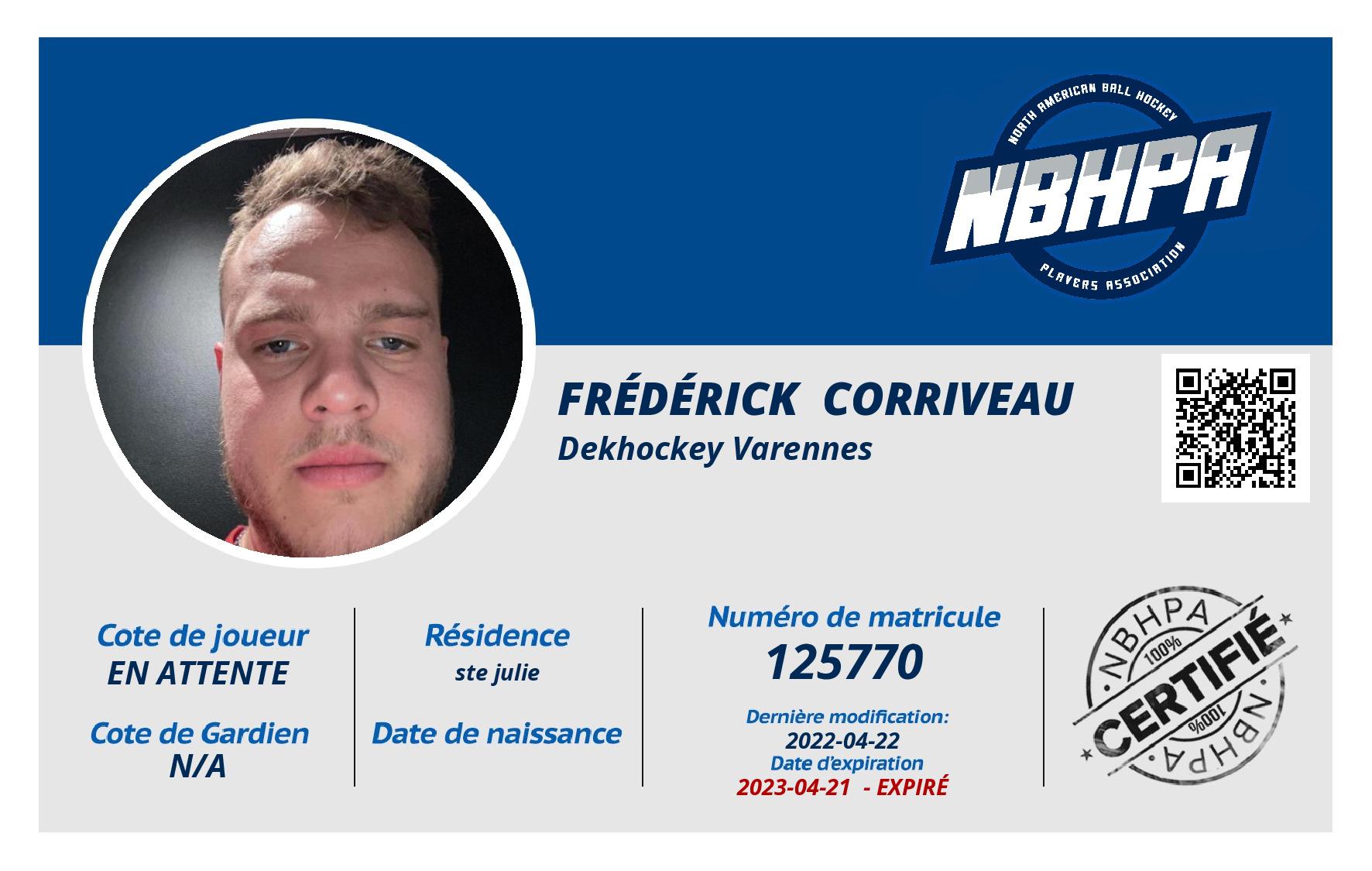 Frédérick  Corriveau