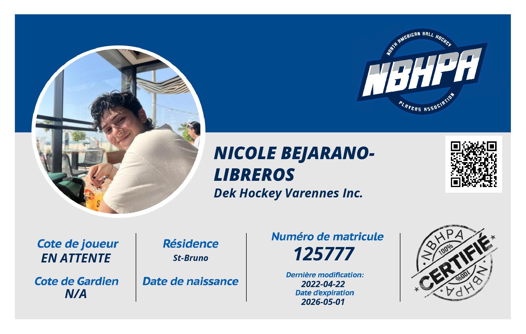 Nicole Bejarano-Libreros