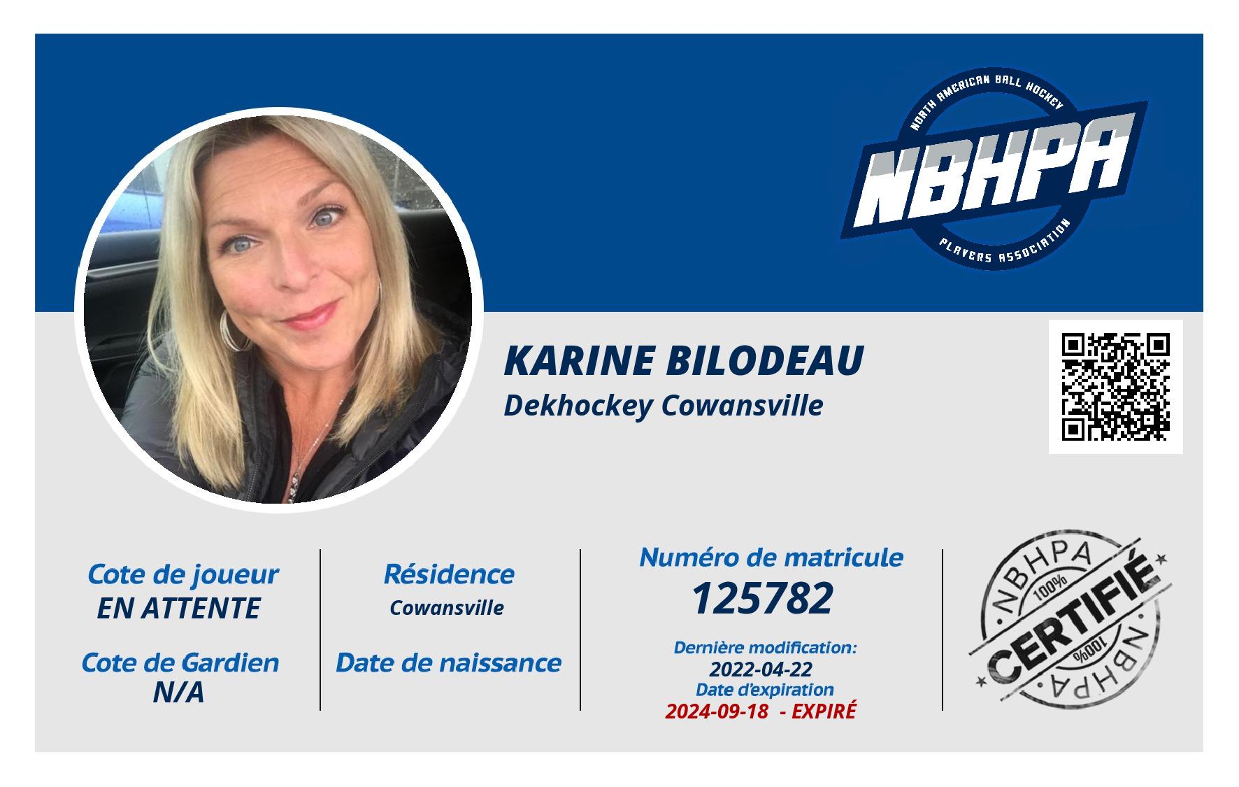 Karine Bilodeau