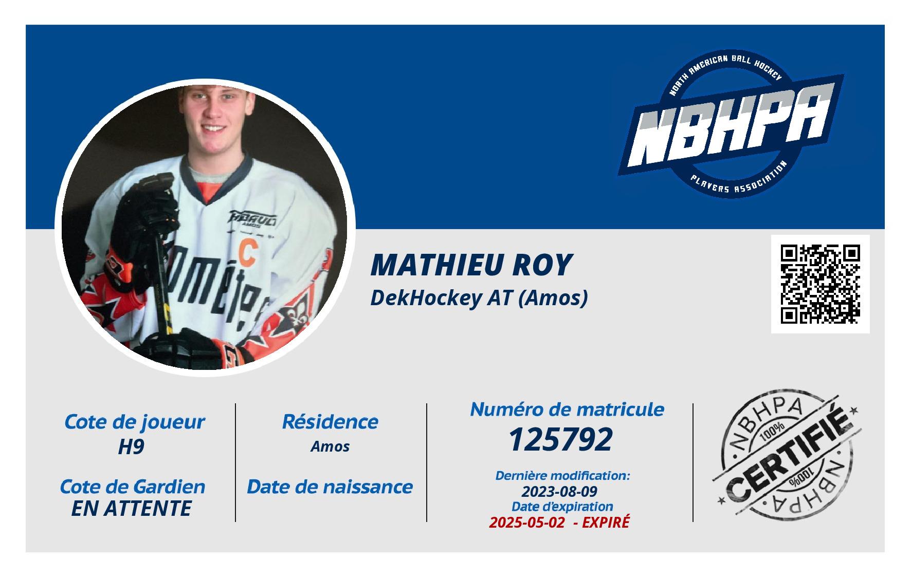 Mathieu Roy