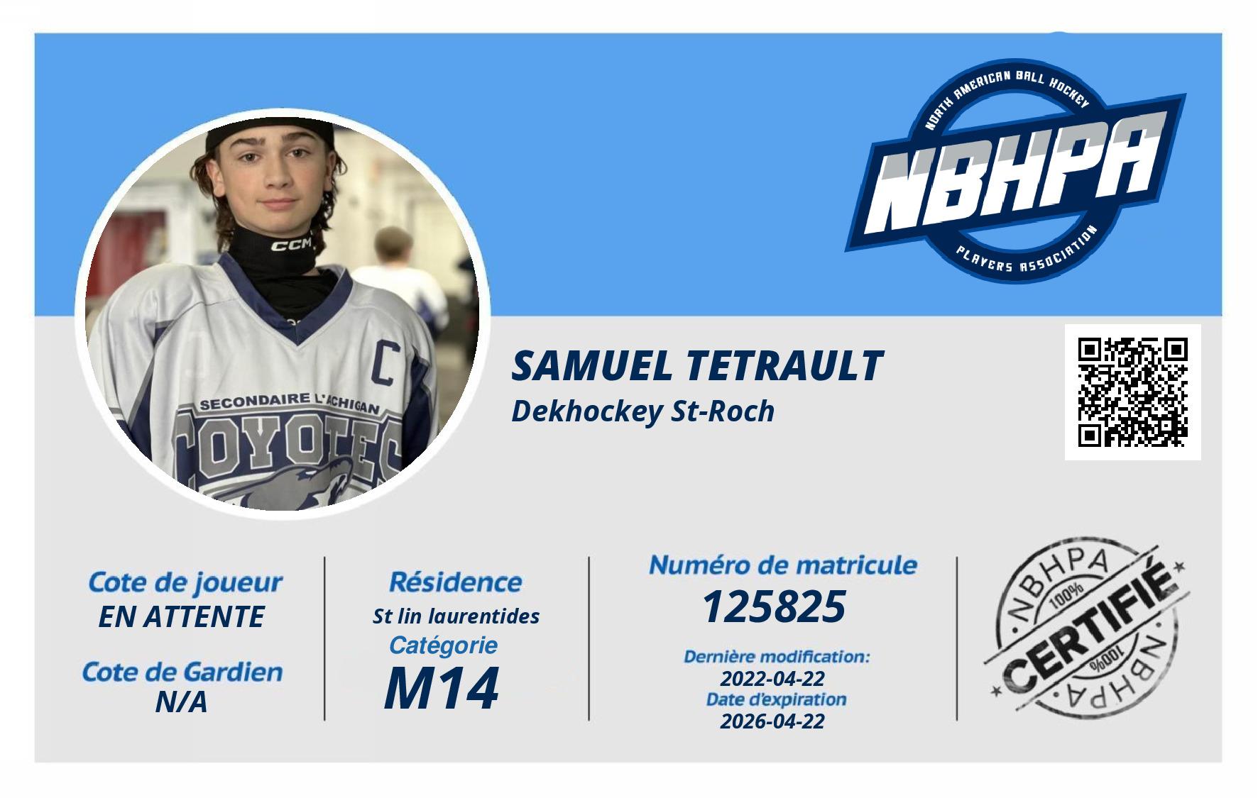 Samuel Tetrault