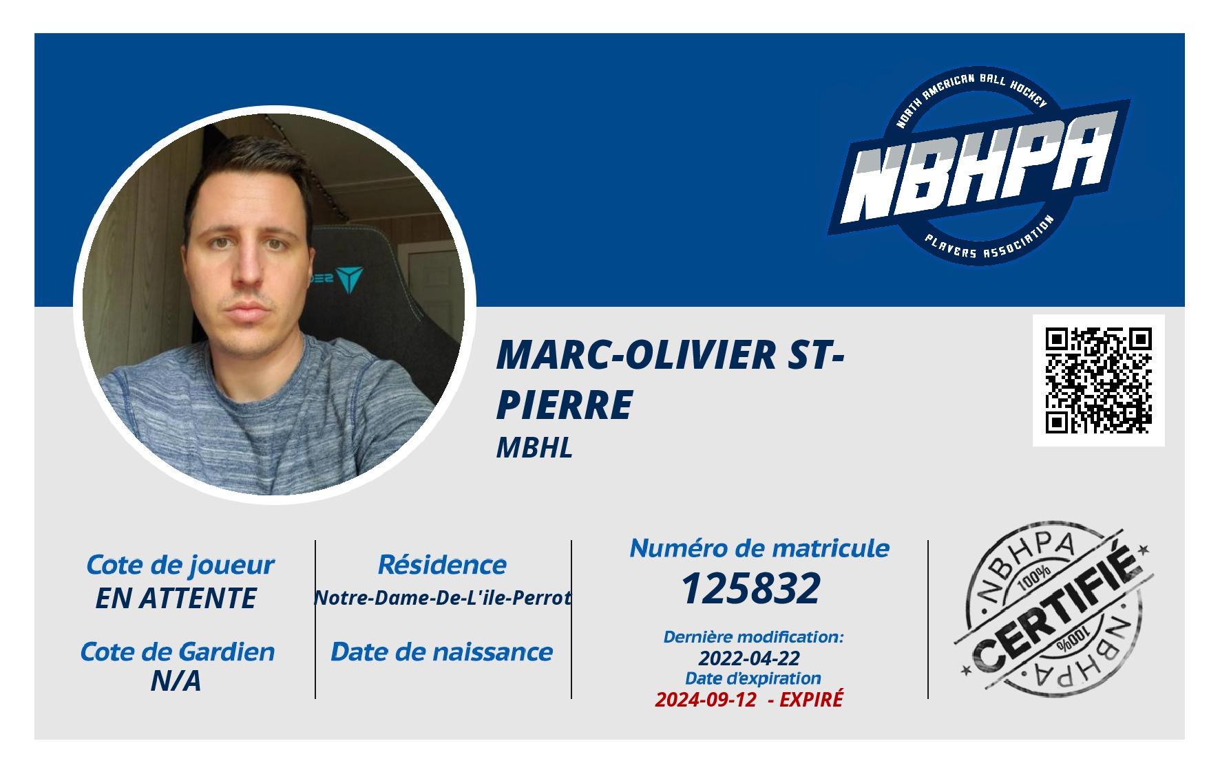 Marc-Olivier St-Pierre