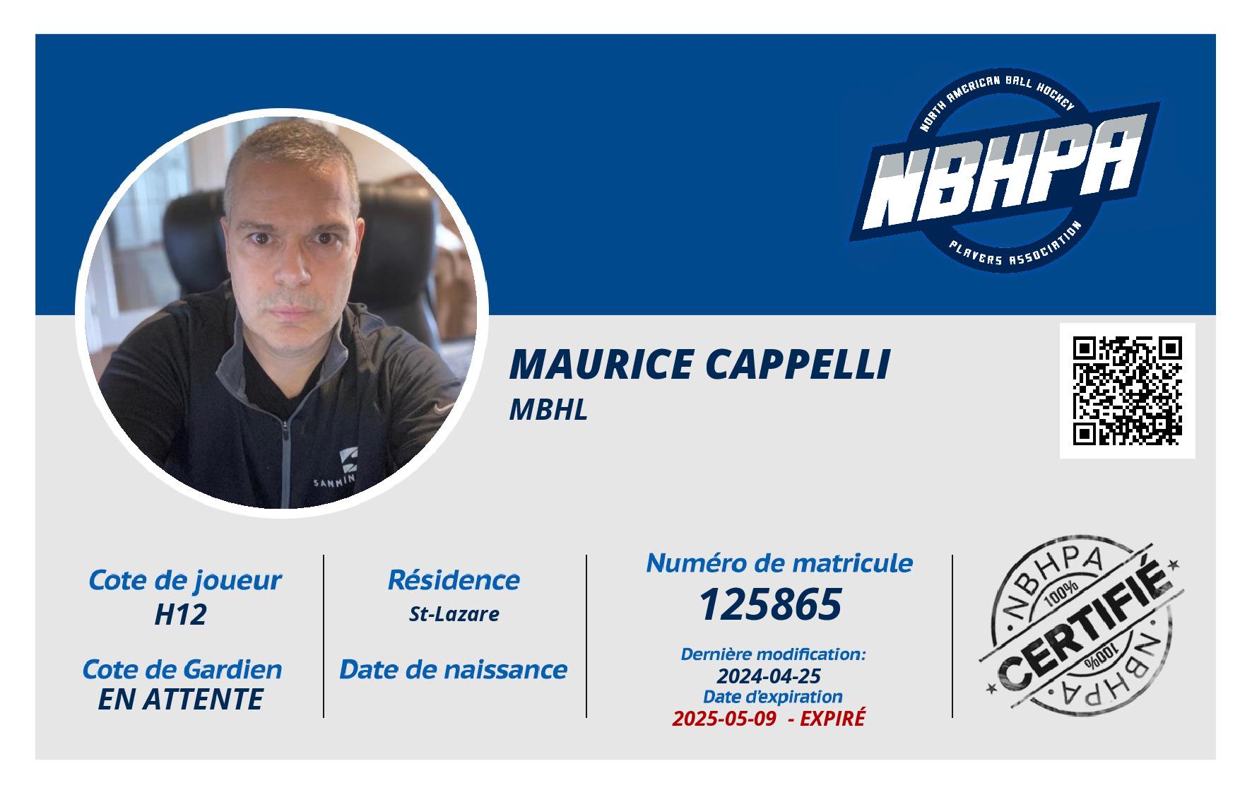 Maurice Cappelli