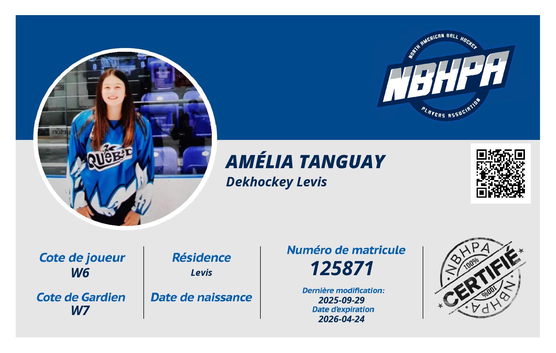 Amélia Tanguay