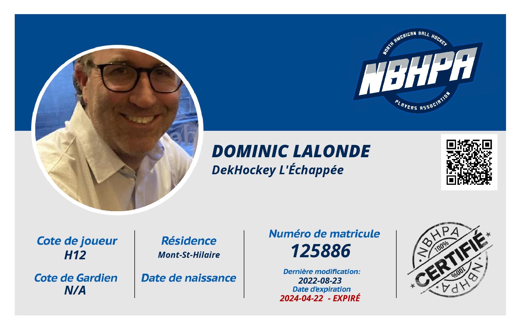 Dominic Lalonde