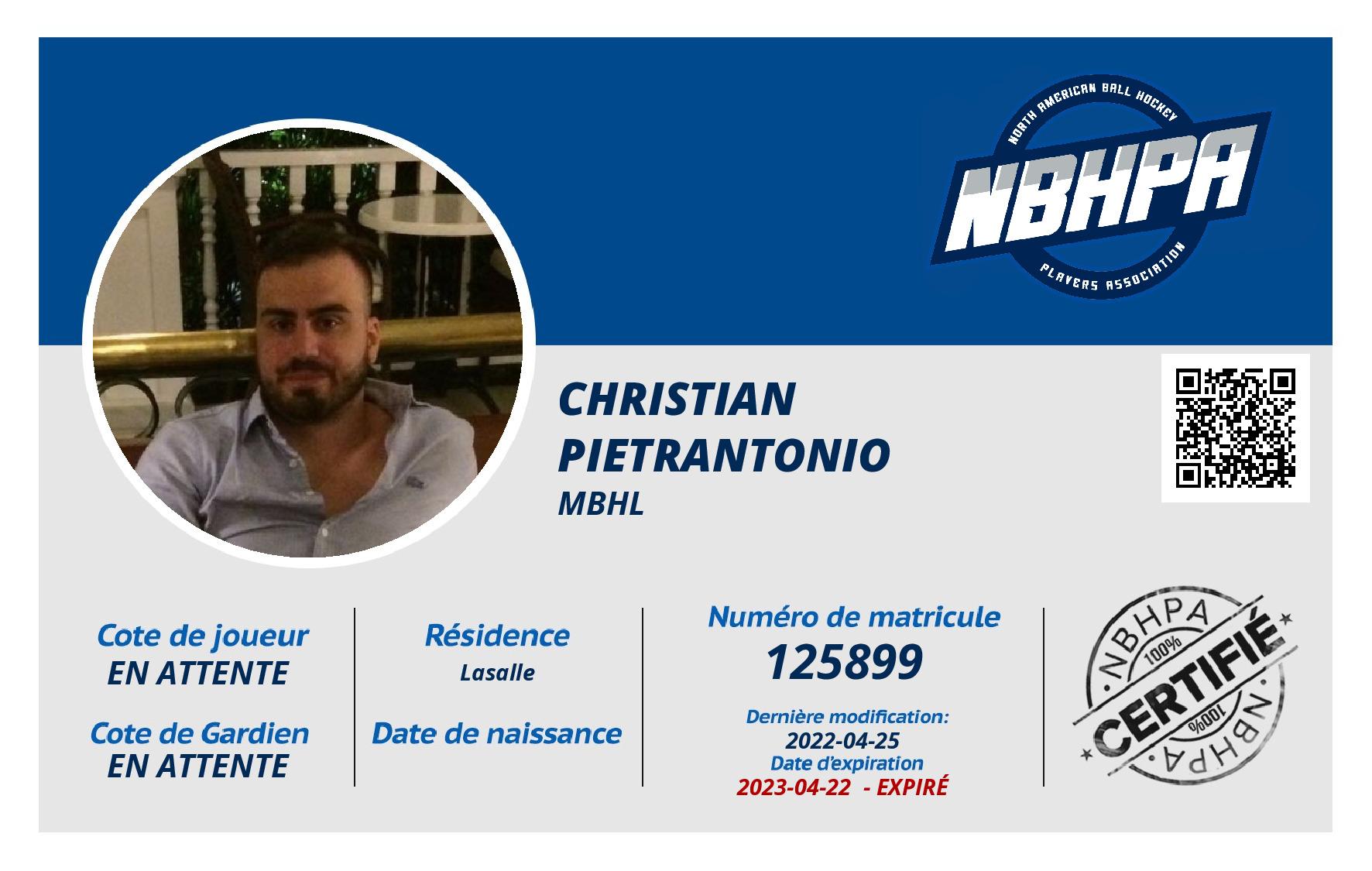 Christian Pietrantonio