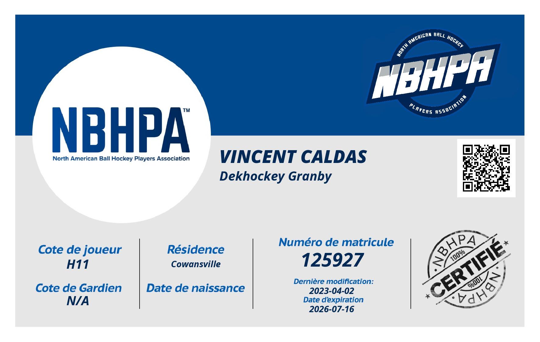 Vincent Caldas