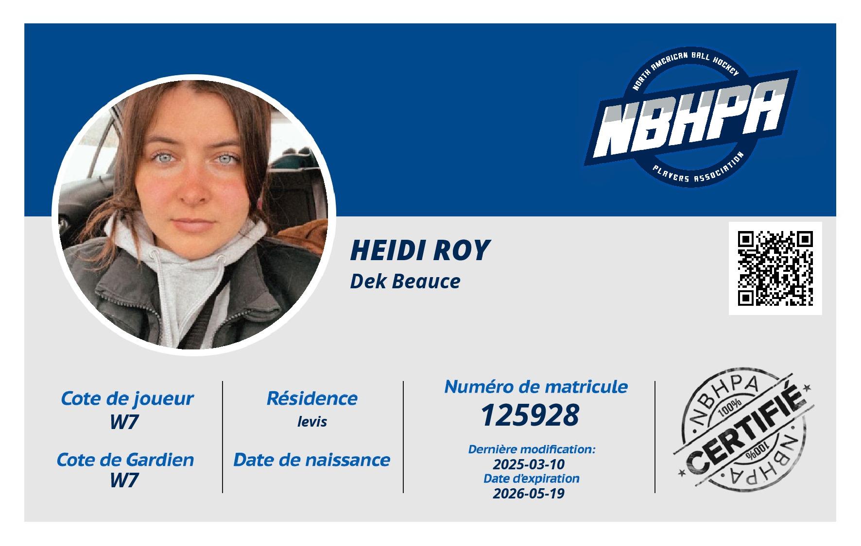 Heidi Roy