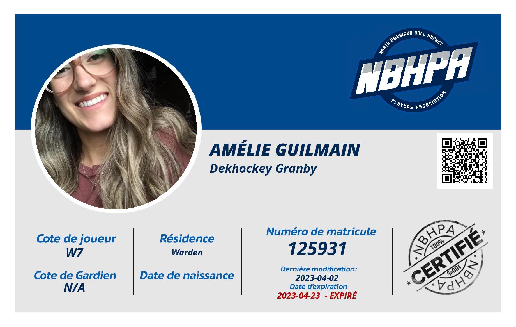 Amélie Guilmain