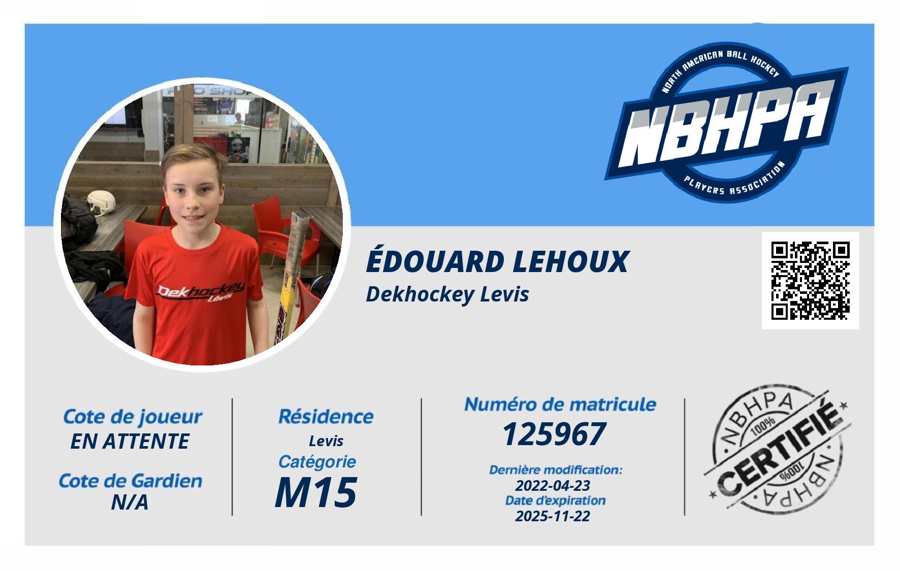 Édouard Lehoux 