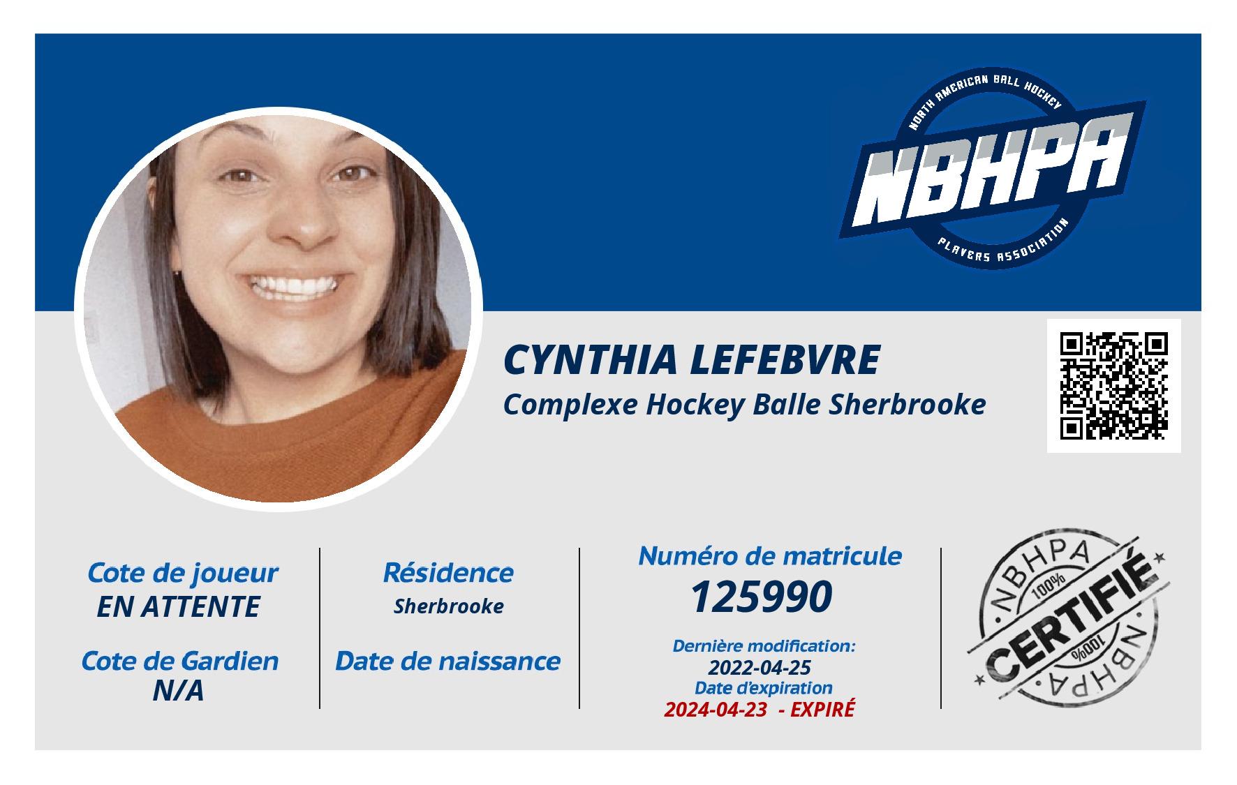 Cynthia Lefebvre