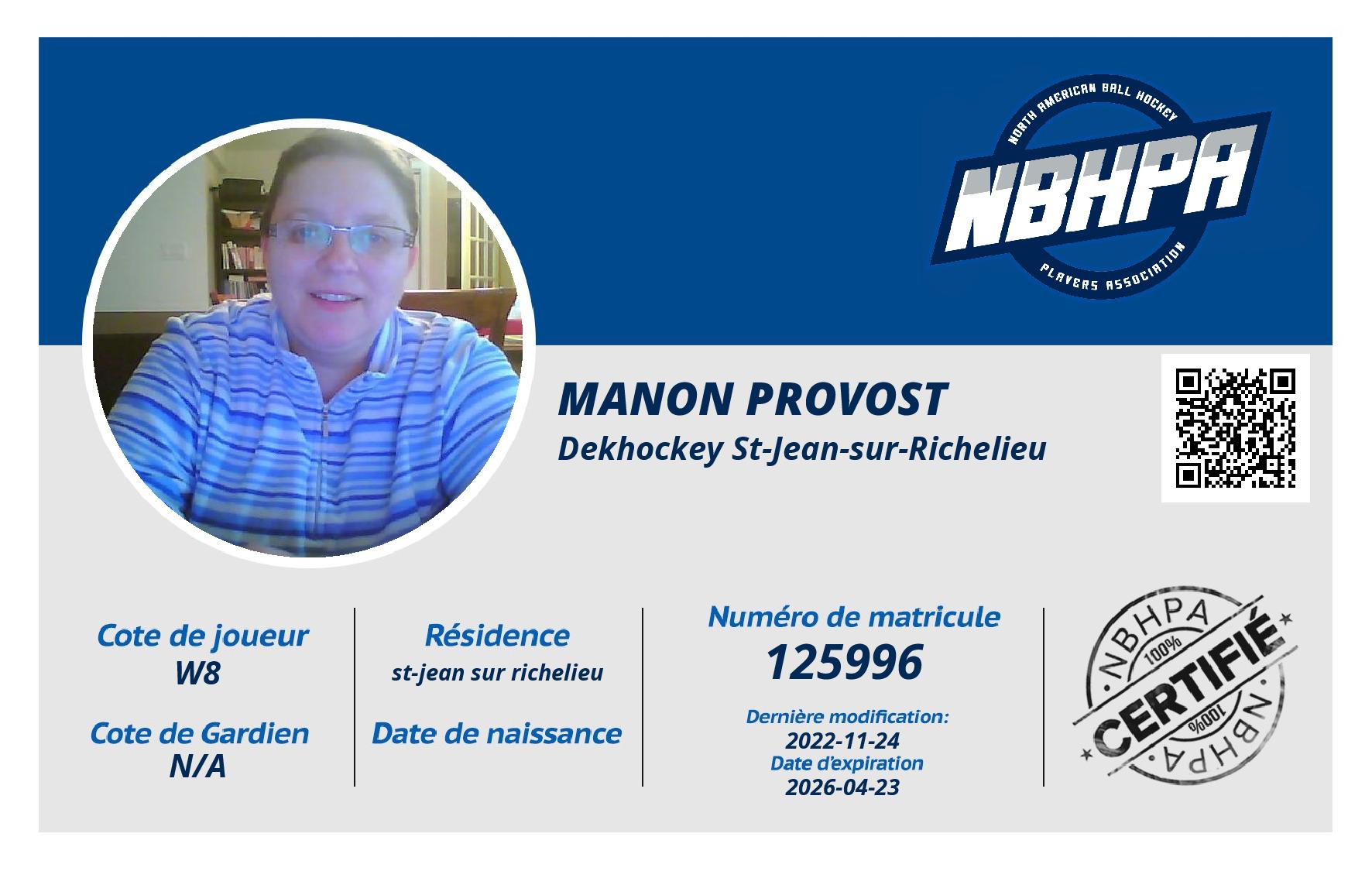 Manon Provost
