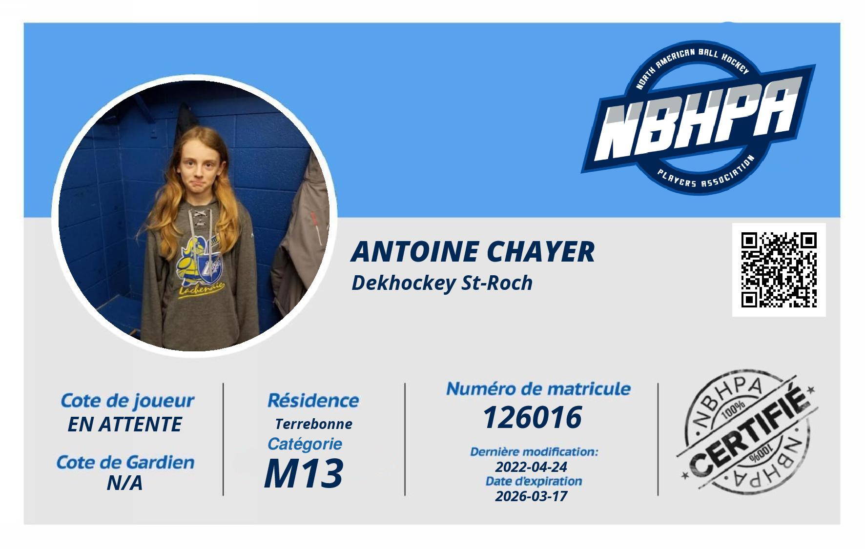 Antoine Chayer