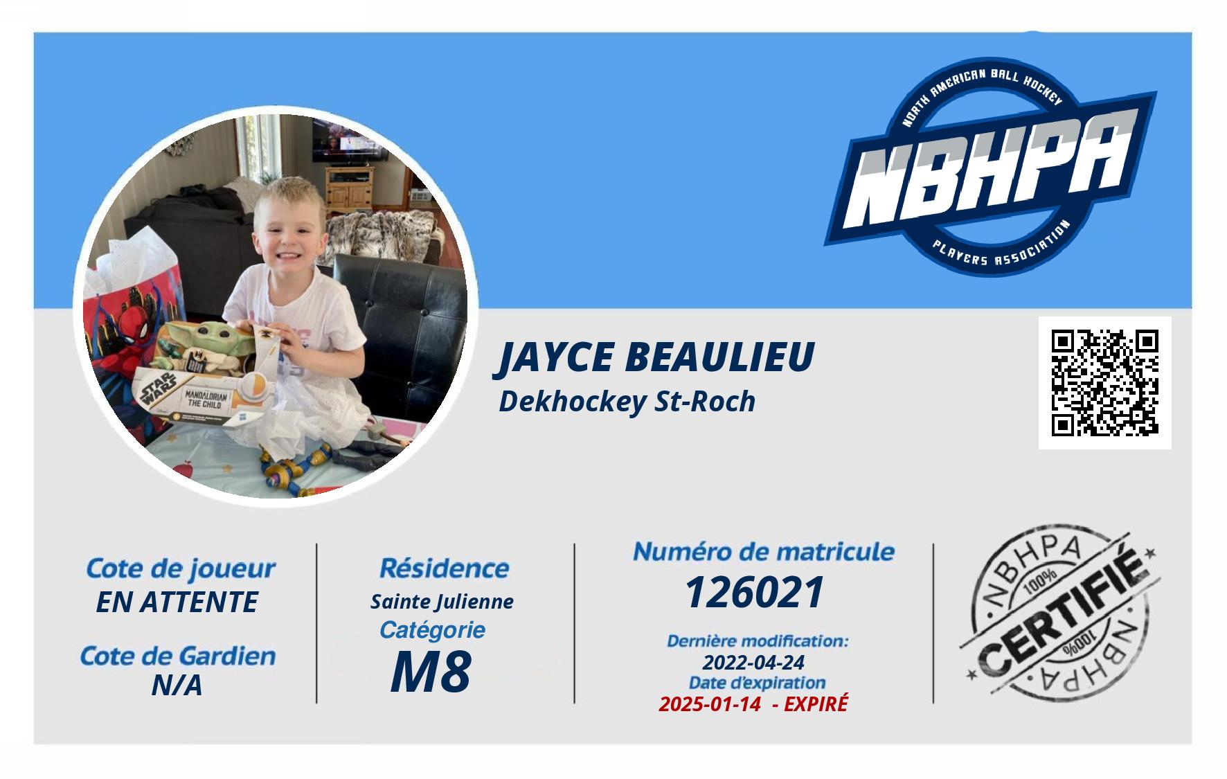 Jayce Beaulieu