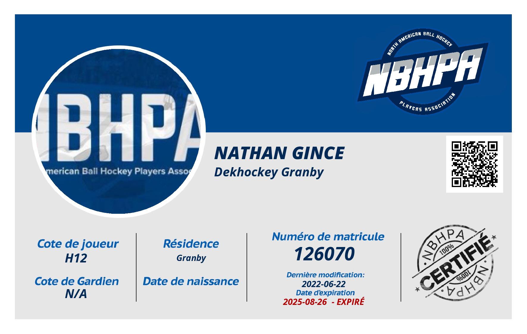 Nathan Gince