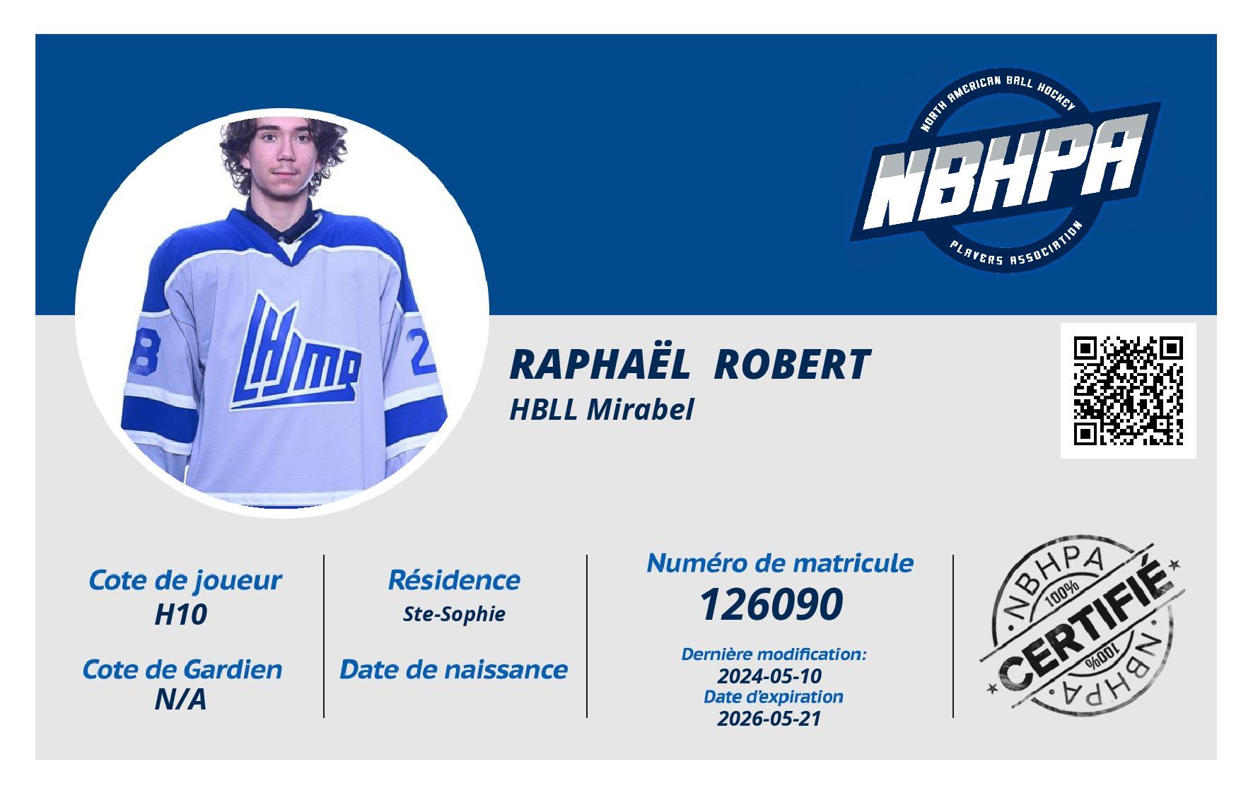 Raphaël  Robert