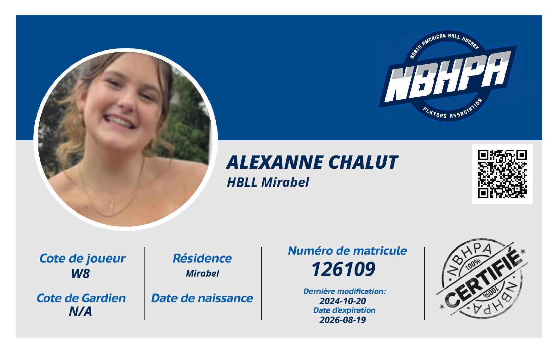 Alexanne Chalut