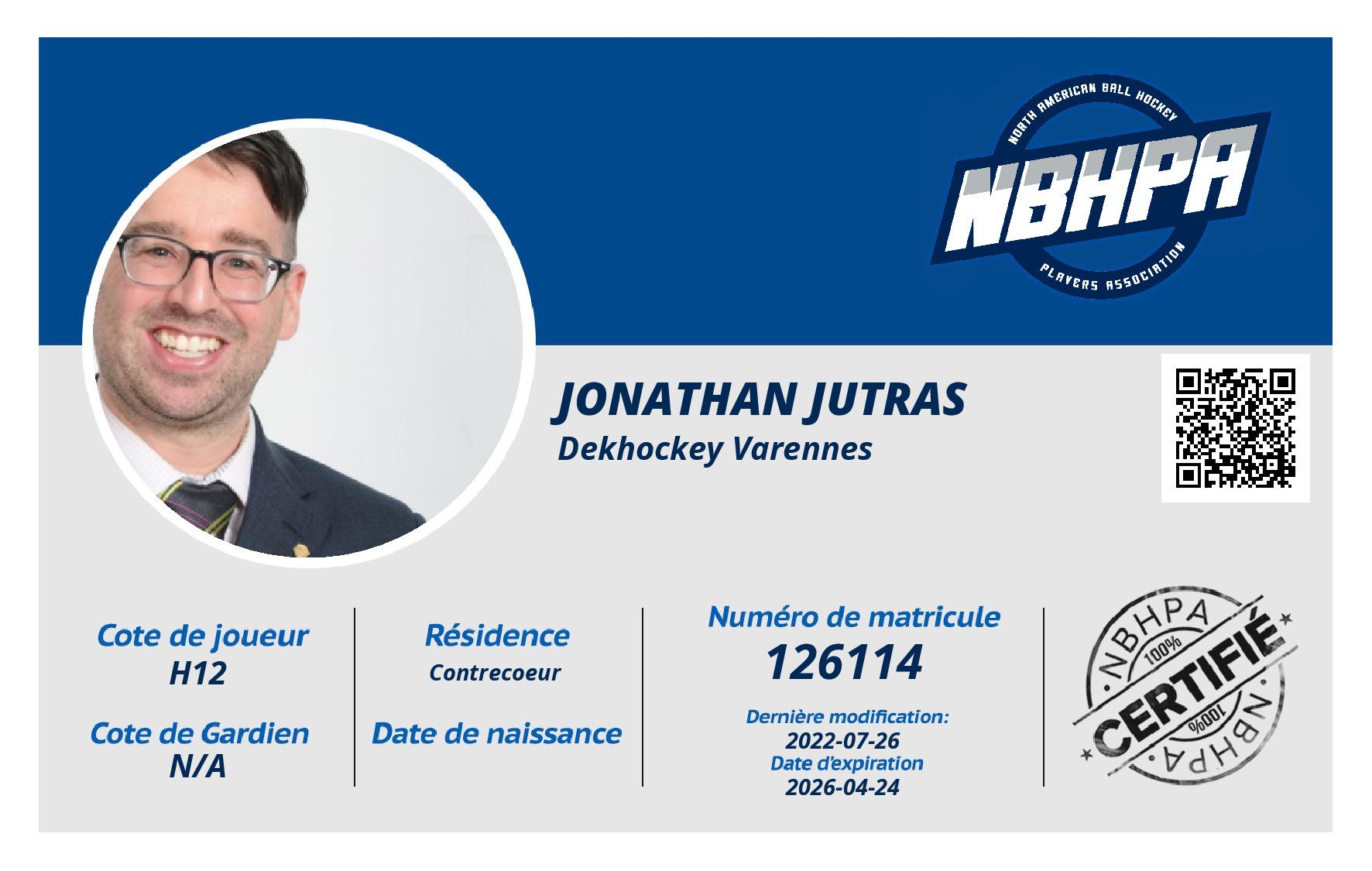 Jonathan Jutras
